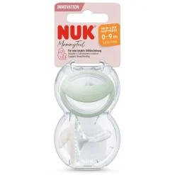 Nuk                    2 Sucettes MOMMYFEEL    Menthe            0-6 mois