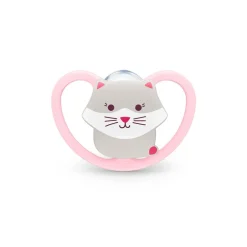 Nuk                    2 Sucettes Perfect Match Air    Chat/Ours Polaire