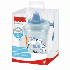 Nuk                    Tasse d'apprentissage poignées Magic cup    Bleu            6 mois+