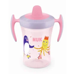 Nuk                    Tasse d'apprentissage poignées Magic cup    Rose            6 mois+