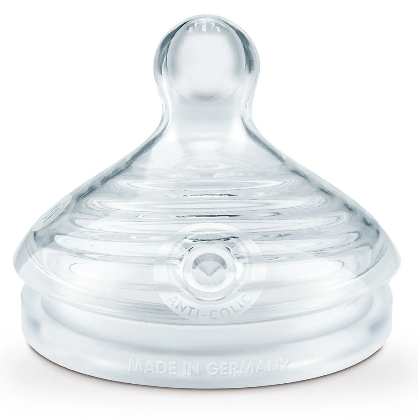 Nuk 2 tétines biberon Nature Sense Taille 1 Perçage M