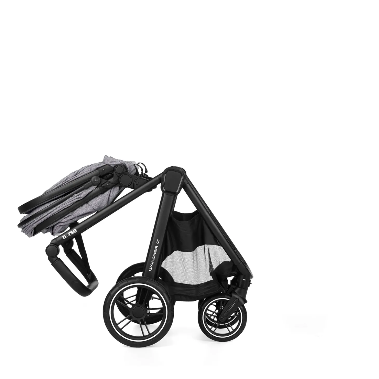 Nurse Duo poussette convertible Wander C + coque Wander carrier Iron