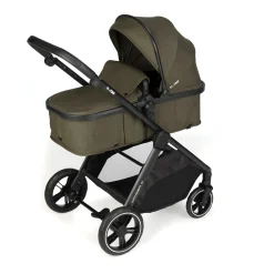 Nurse Duo poussette convertible Wander C + coque Wander carrier Green