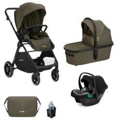 Nurse                    Trio poussette Wander nacelle + coque    Green