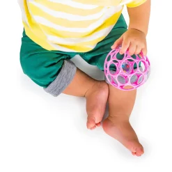 Oball                    Hochet balle sensorielle    Rose