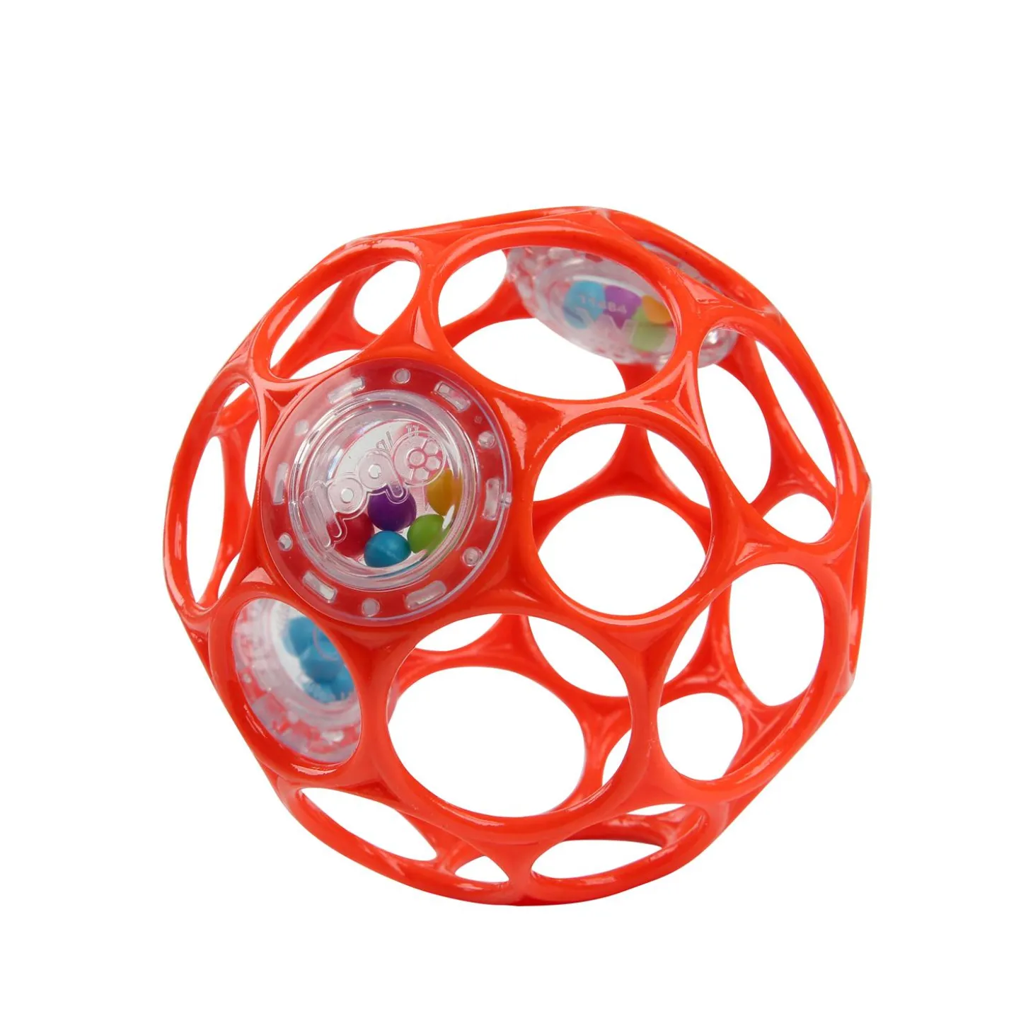 Oball Hochet balle sensorielle Rouge
