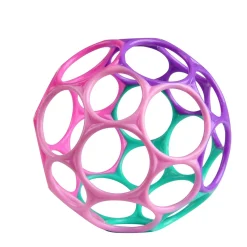 Oball                    Hochet balle souple    Rose/Lila/Vert            10 cm