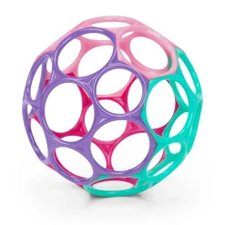 Oball                    Hochet balle souple    Rose/Lila/Vert            10 cm