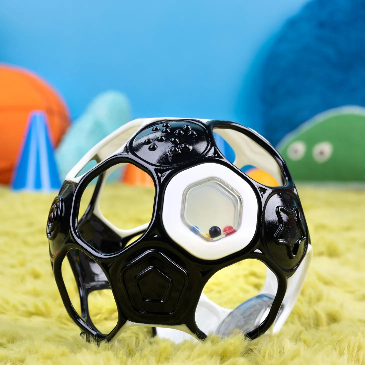 Oball Hochet ballon de foot Noir/Blanc