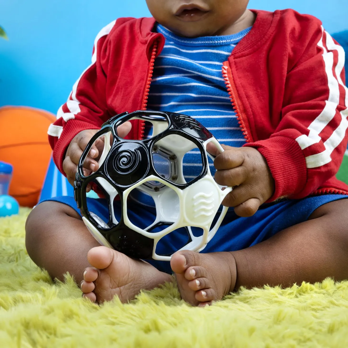 Oball Hochet ballon de foot Noir/Blanc