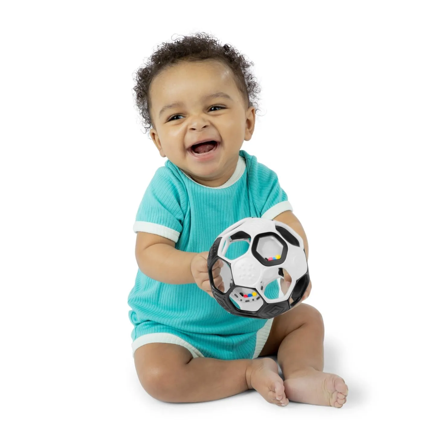 Oball Hochet ballon de foot Noir/Blanc