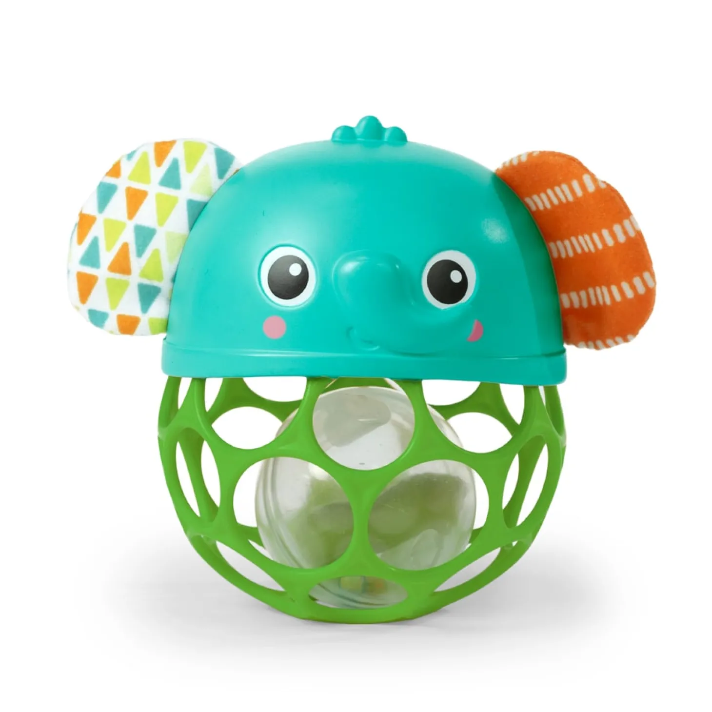Oball Hochet musical Elephant Multicolore