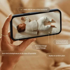 Owlet                    Moniteur Vidéo Dream Sight Cam    Blanc