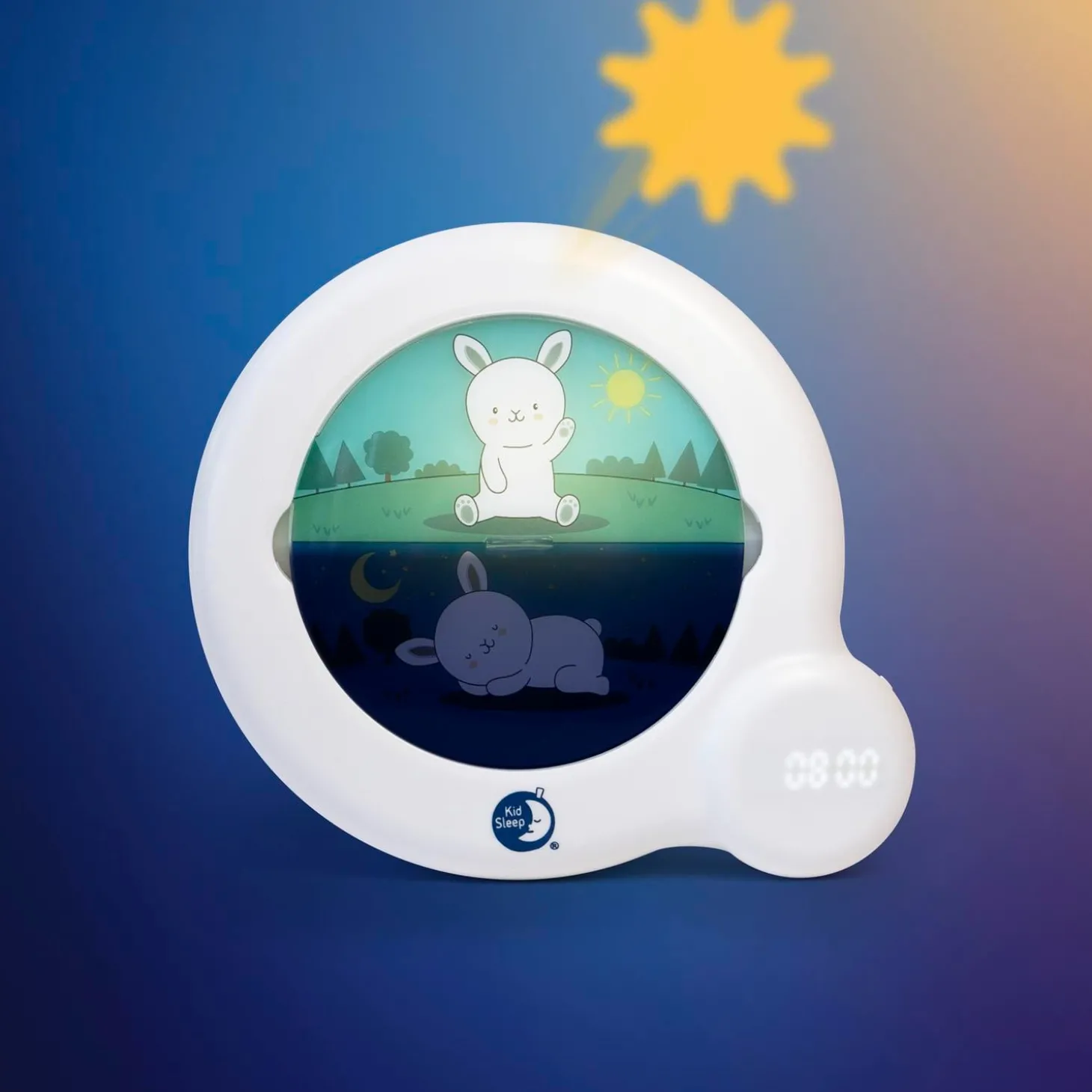 Pabobo Indicateur de réveil Kid'Sleep Essential Blanc