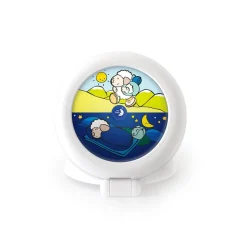 Pabobo                    Indicateur de réveil Kid'Sleep Globetrotter    Blanc
