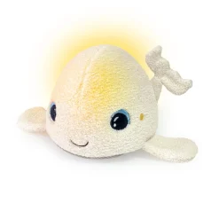 Pabobo Peluche veilleuse Béluga bruits blancs et roses