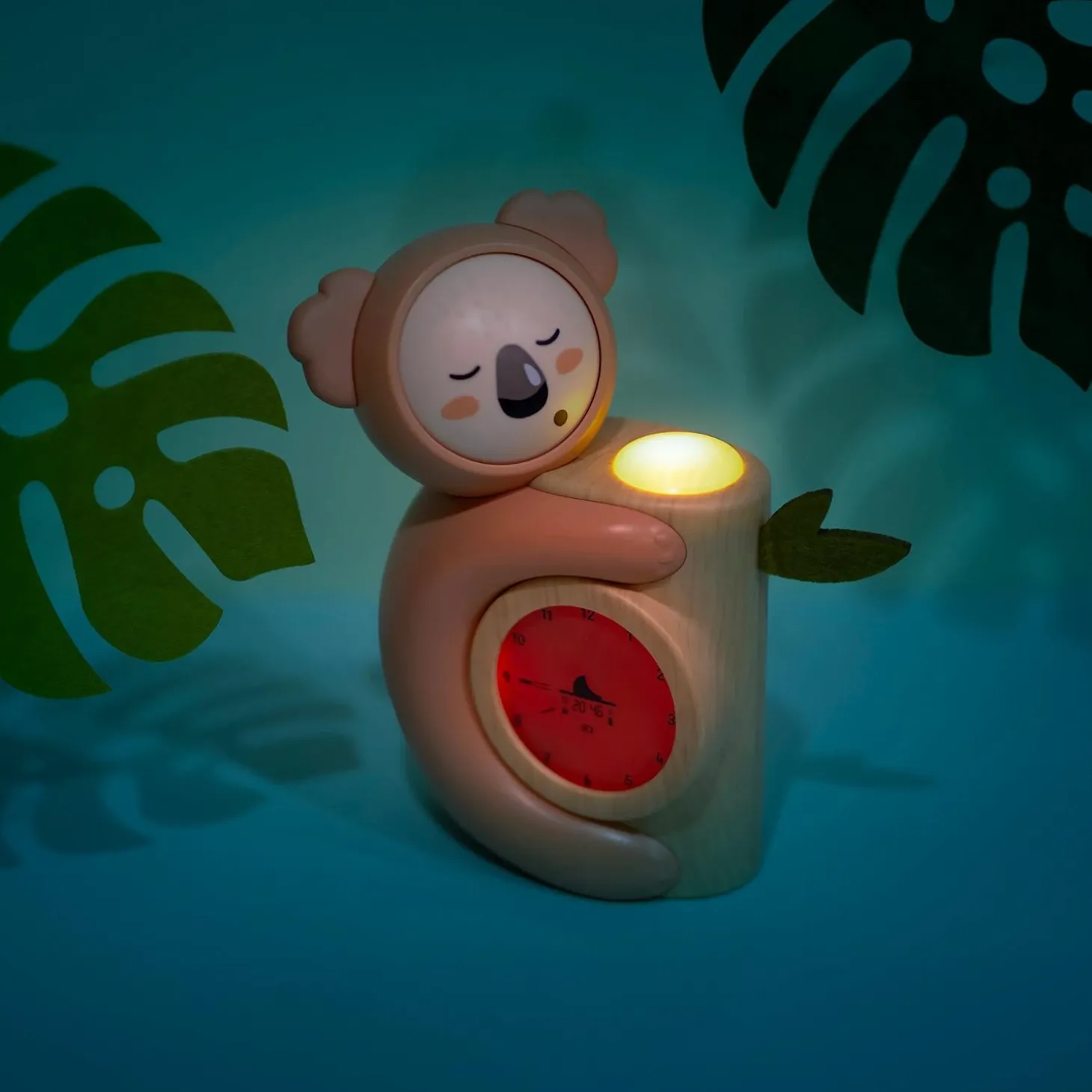 Pabobo Veilleuse indicateur de réveil Koala Caramel