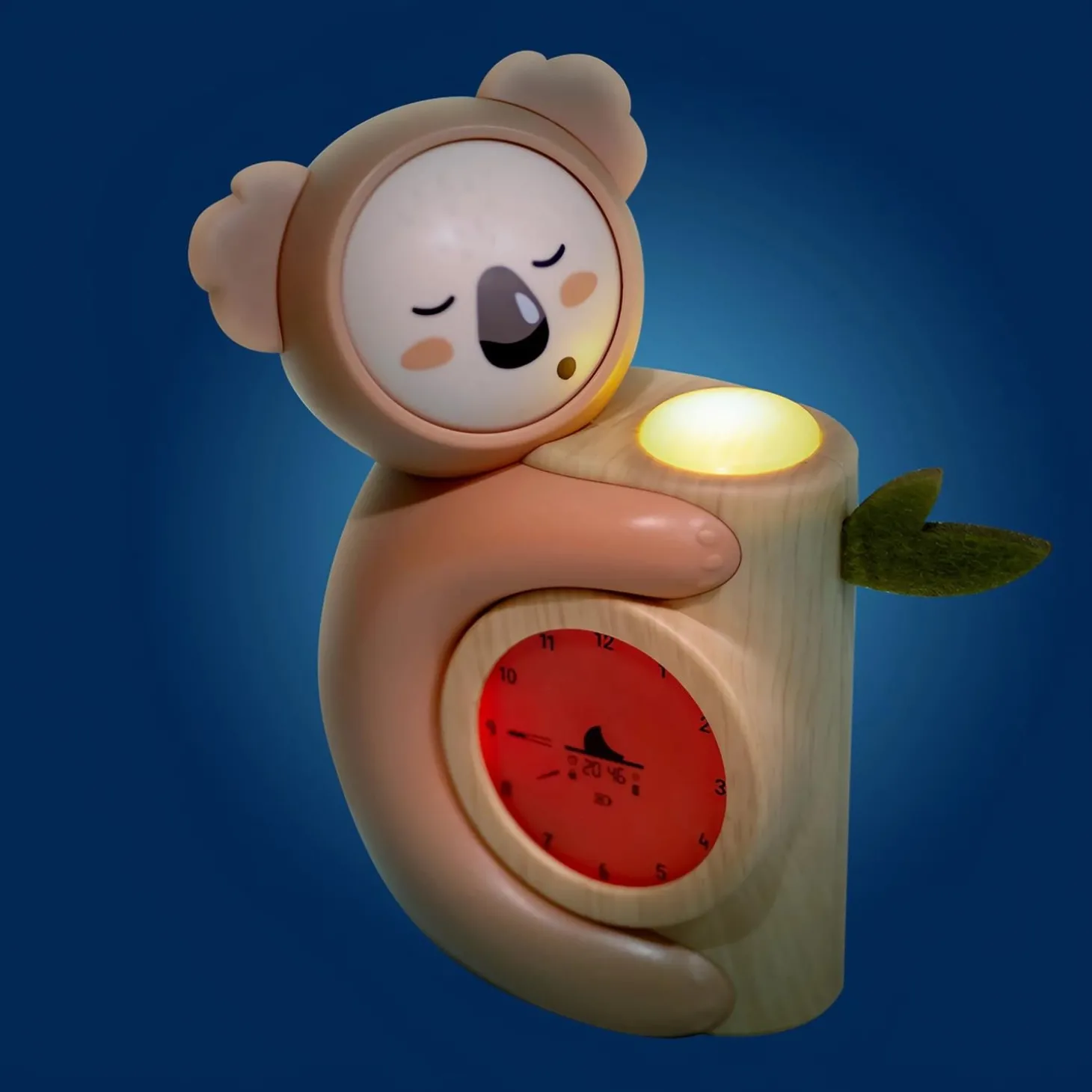 Pabobo Veilleuse indicateur de réveil Koala Caramel