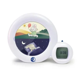 Pabobo                    Veilleuse indicatrice de réveil Moon    Blanc