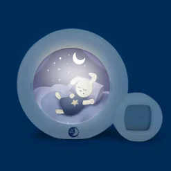 Pabobo                    Veilleuse indicatrice de réveil Moon    Blanc