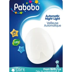 Pabobo                    Veilleuse murale automatique    Blanche