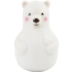 Pabobo Veilleuse Ours Lumicolor Blanc