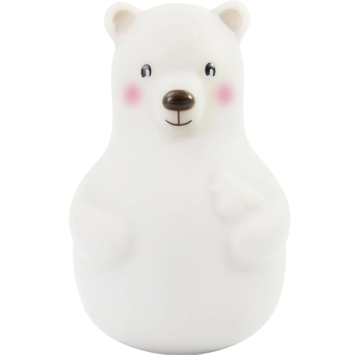 Pabobo Veilleuse Ours Lumicolor Blanc