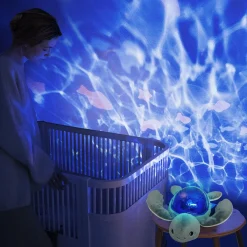 Pabobo                    Veilleuse projecteur Tortue Aqua Dream    Vert