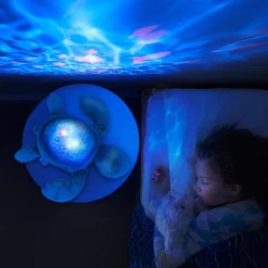 Pabobo                    Veilleuse projecteur Tortue Aqua Dream    Vert