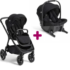 Pack poussette duo Finiti Eclipse + coque Sprint Eclipse                            de Joie