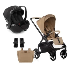 Pack Poussette duo Keep avec coque Kombibaby sesame                            de Jané