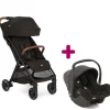 Pack Poussette duo Pact Pro Shale + coque i-snug 2 Shale                            de Joie