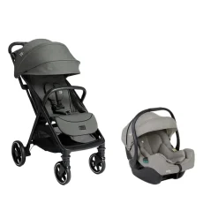 Pack Poussette Duo Parcel Lx Evergreen + coque I-Gemm 3 Shale                            de Joie