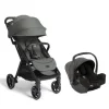 Pack Poussette Duo Parcel Lx Evergreen + coque I-Snug 2 Shale                            de Joie