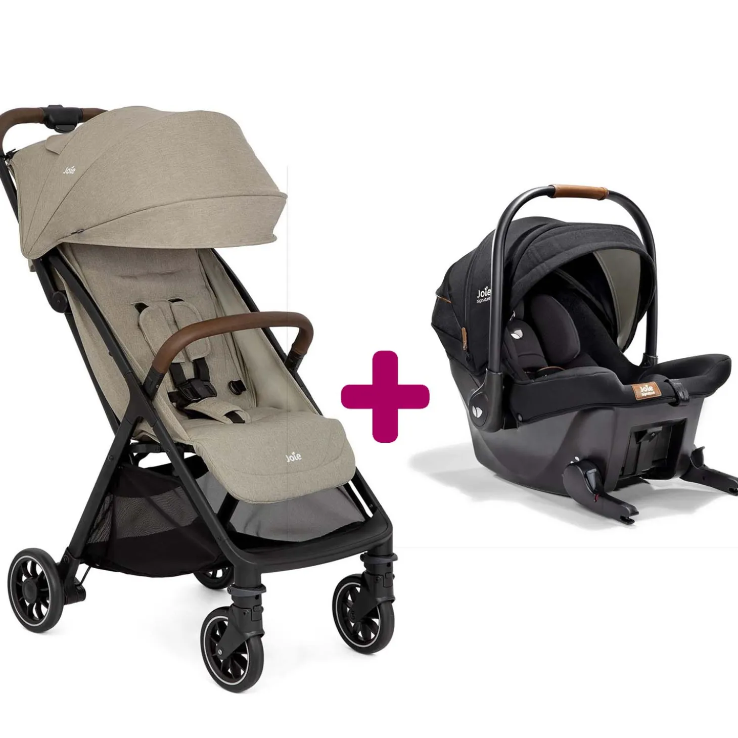 Pack Poussette duo Poussette Pact Pro Oak + coque Sprint Eclipse de Joie