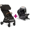 Pack Poussette duo Poussette Pact Pro Shale + coque Sprint Eclipse                            de Joie