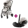 Pack Poussette Duo RIO Lux Soft Taupe + coque Baby safe pro                            de Britax Römer
