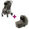 Pack Poussette Duo RIO Lux Urban Olive avec nacelle                            de Britax Römer
