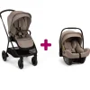 Pack Poussette duo Triv Next Cedar + coque Pipa next Cedar                            de Nuna