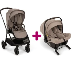 Pack Poussette duo Triv Next Cedar + coque Pipa Urbn Cedar                            de Nuna