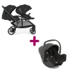Pack Poussette Evalite Shale + coque I-snug 2 Shale                            de Joie                                                                                                                7 avis