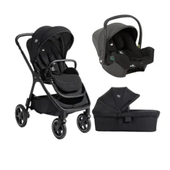Pack poussette trio Finiti Eclipse + nacelle Ramble Eclipse + coque I-Snug Shale                            de Joie                                                                                                                7 avis