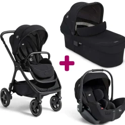 Pack poussette trio Finiti Eclipse + nacelle Ramble XL Eclipse + coque I-Level pro Eclipse                            de Joie