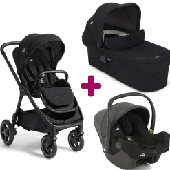 Pack Poussette trio Finiti Eclipse + Nacelle Ramble XL Eclipse + coque I-snug 2 Shale                            de Joie                                                                                                                7 avis