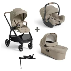 Pack poussette Trio Valora + coque i-starter + nacelle ramble XL + base pivotante Encore offerte                            de Joie