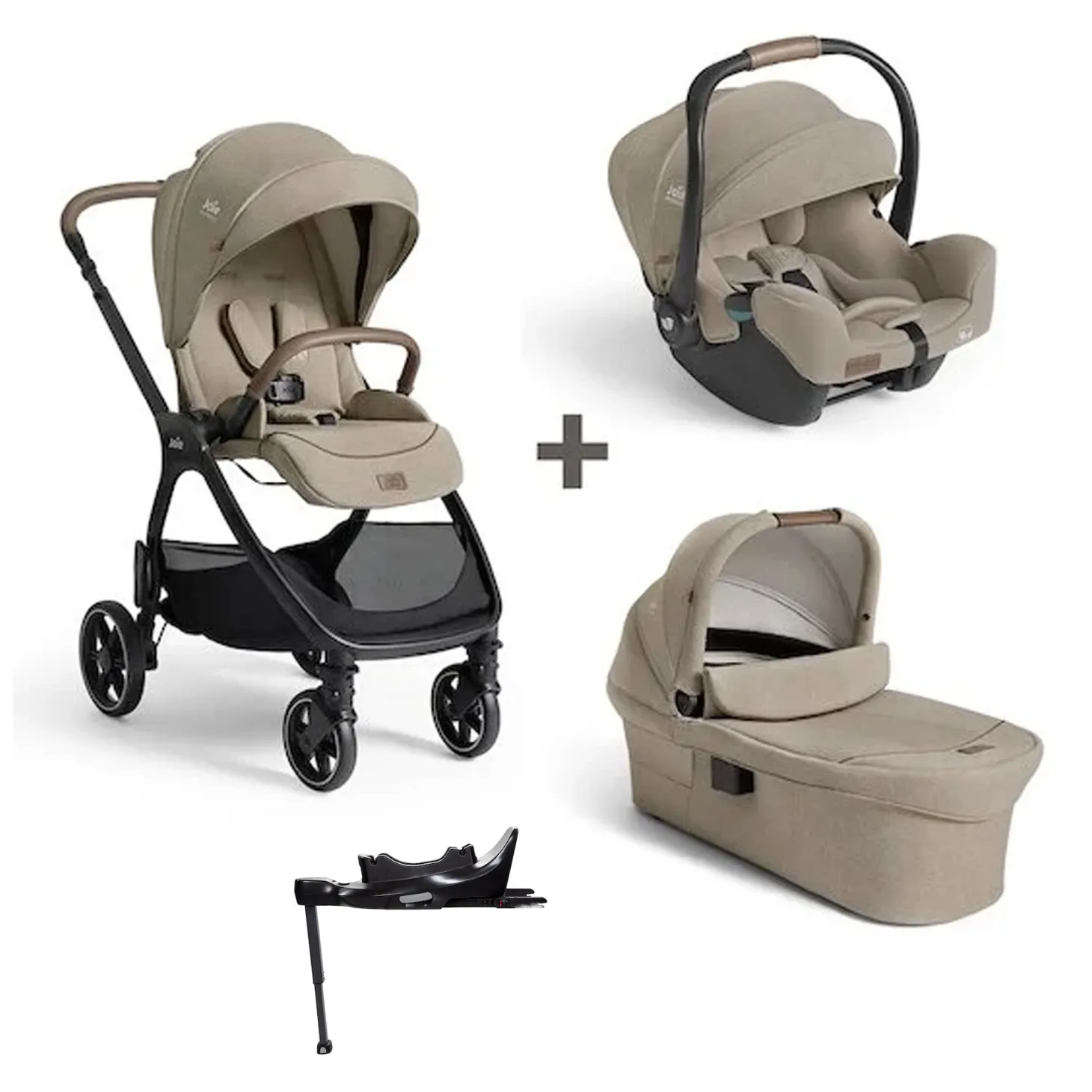 Pack poussette Trio Valora + coque i-starter + nacelle ramble XL + base pivotante Encore offerte de Joie