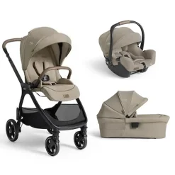 Pack poussette trio Valora Sandstone + coque i-starter + nacelle ramble XL                            de Joie