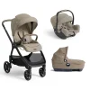 Pack poussette trio Valora Sandstone + coque i-starter + nacelle calmi                            de Joie