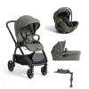 Pack poussette trio XL Valora Evergreen + coque i-level pro + nacelle ramble XL + I-base LX 2                            de Joie
