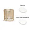 Pack Sleepi Mini Natural + Matelas + drap housse                            de Stokke